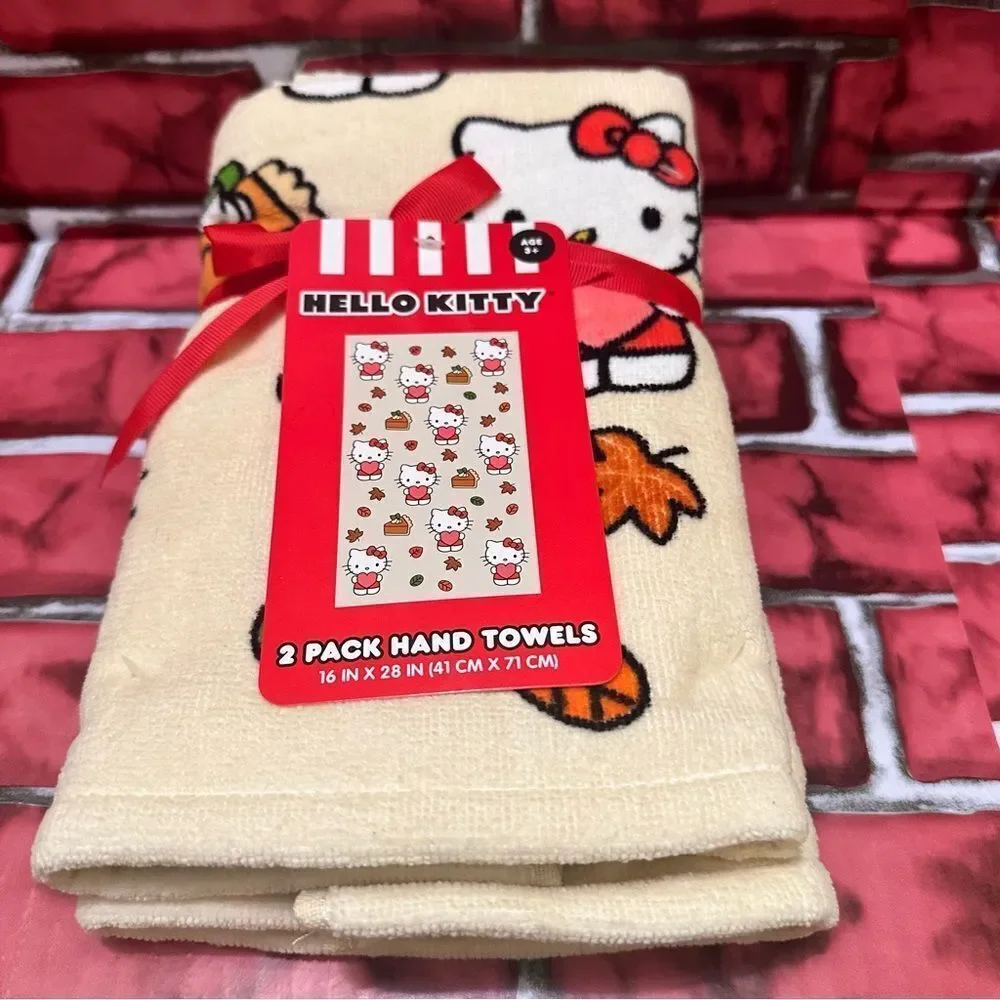 Hello Kitty Hand Towels 2 pack